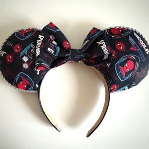 Custom Spider-Man Minnie Ears